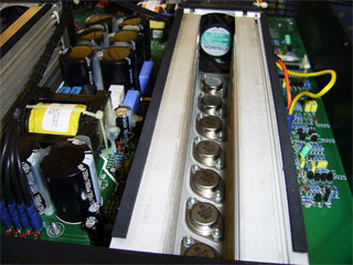 An amplifier during repair at NWSL