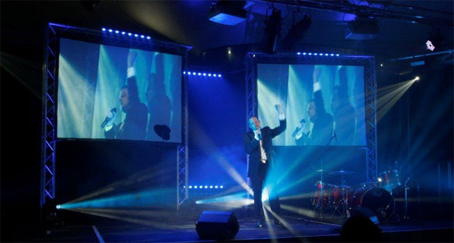 Professional PA System, Sound, Lighting, Stage & AV Hire for North Wales